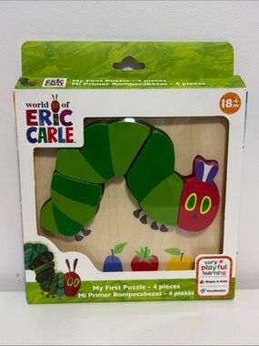 World of Eric Carle Green & Red Caterpillar Toddler Puzzle